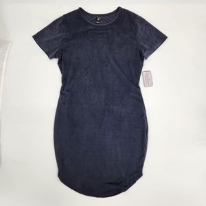Windsor Blue Suede Dress